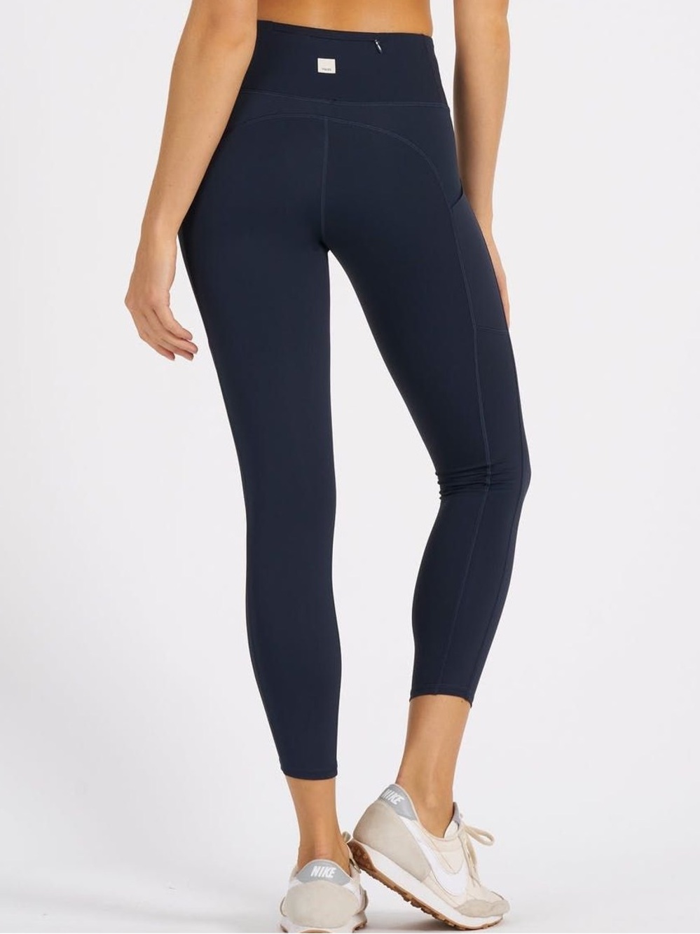 Vuori High-Rise Navy Leggings
